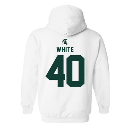 Michigan State - NCAA Football : DeJae White - Classic Shersey Hooded Sweatshirt-1