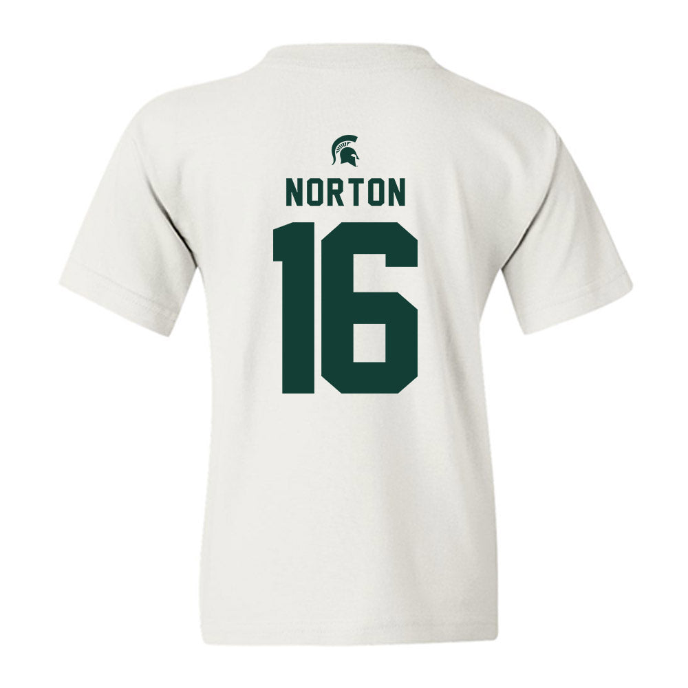 Michigan State - NCAA Women's Volleyball : Kalea Norton - Classic Shersey Youth T-Shirt-1