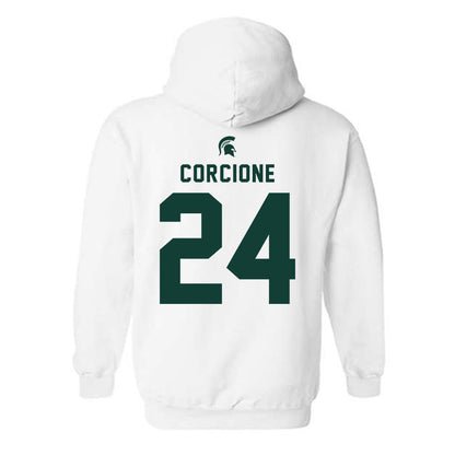 Michigan State - NCAA Women's Soccer : Cassidy Corcione - Classic Shersey Hooded Sweatshirt-1