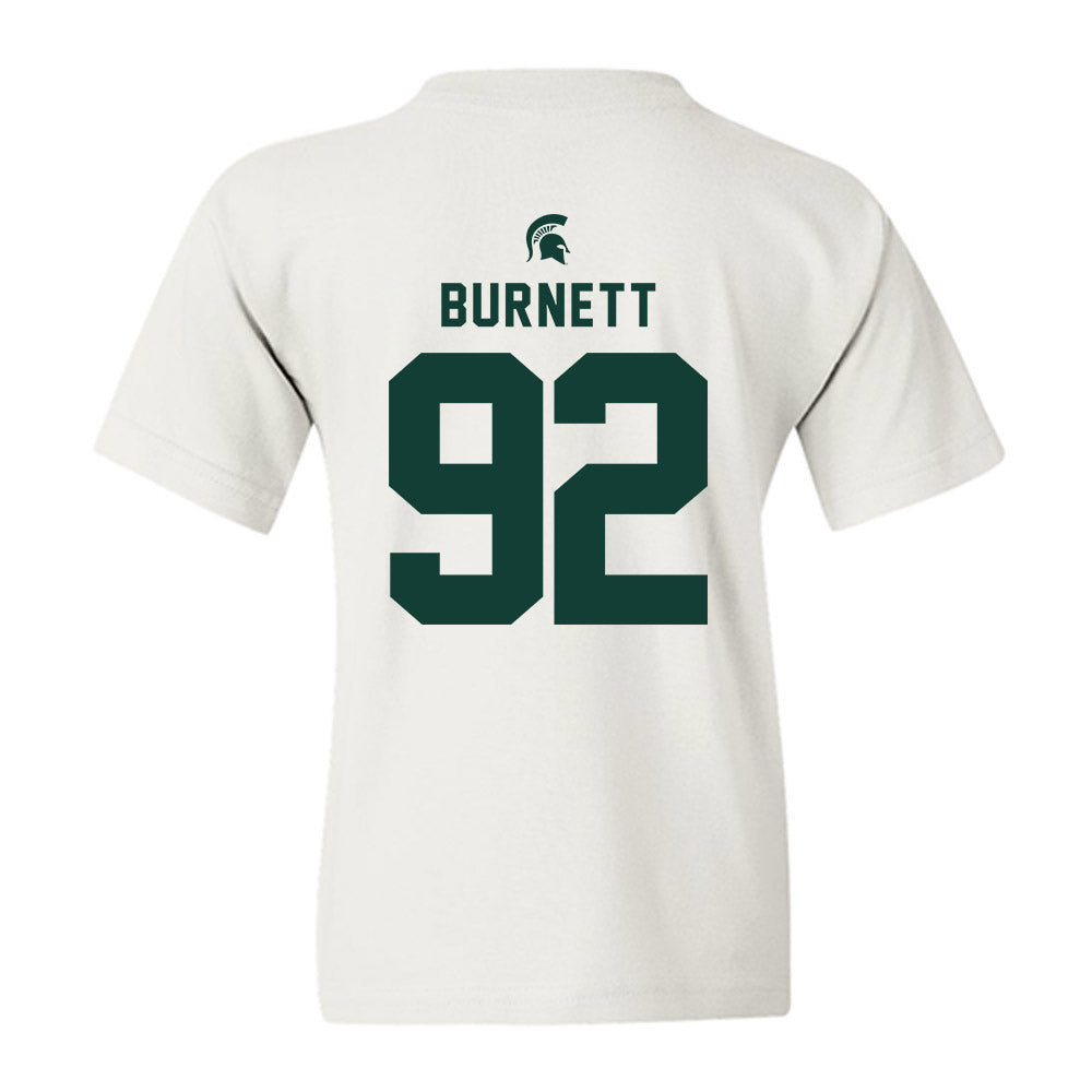 Michigan State - NCAA Football : Kekai Burnett - Classic Shersey Youth T-Shirt-1