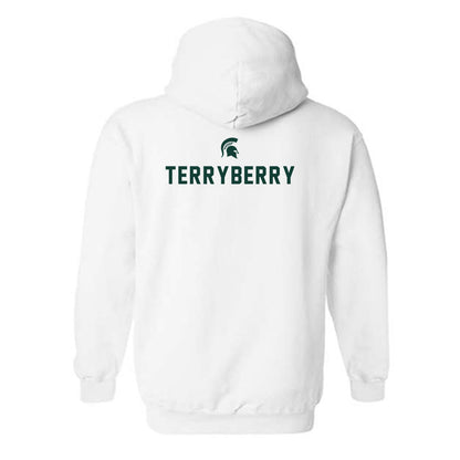 Michigan State - NCAA Men's Cross Country : Dylan Terryberry - Classic Shersey Hooded Sweatshirt-1