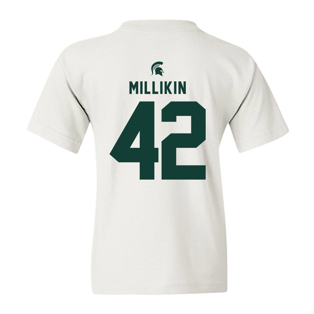 Michigan State - NCAA Football : David Millikin - Classic Shersey Youth T-Shirt-1