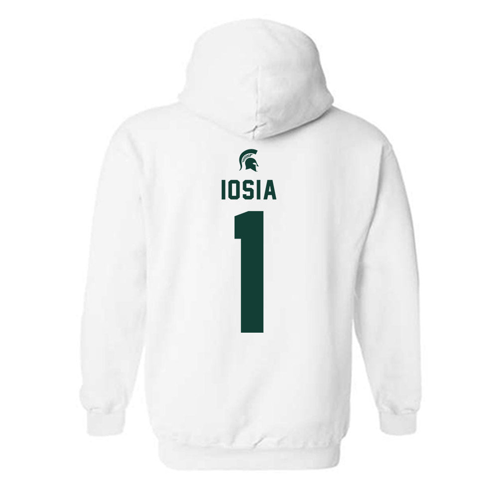 Michigan State - NCAA Women's Volleyball : Nalani Iosia - Classic Shersey Hooded Sweatshirt-1