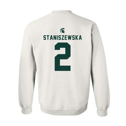 Michigan State - NCAA Women's Volleyball : Karolina Staniszewska - Classic Shersey Crewneck Sweatshirt-1