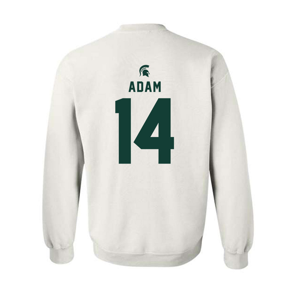 Michigan State - NCAA Men's Soccer : Joshua Adam - Classic Shersey Crewneck Sweatshirt-1