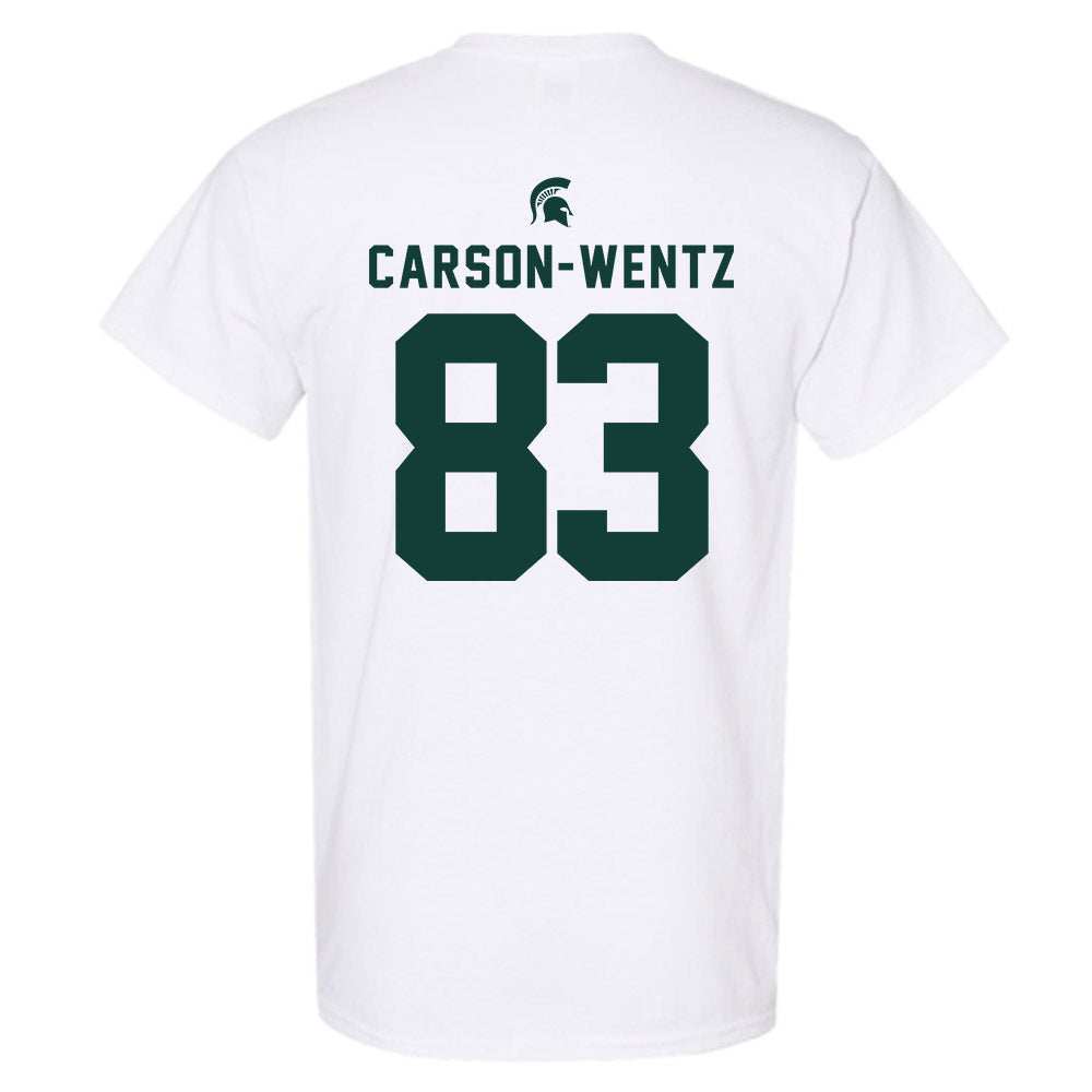 Michigan State - NCAA Football : Jack Carson-wentz - Classic Shersey T-Shirt-1