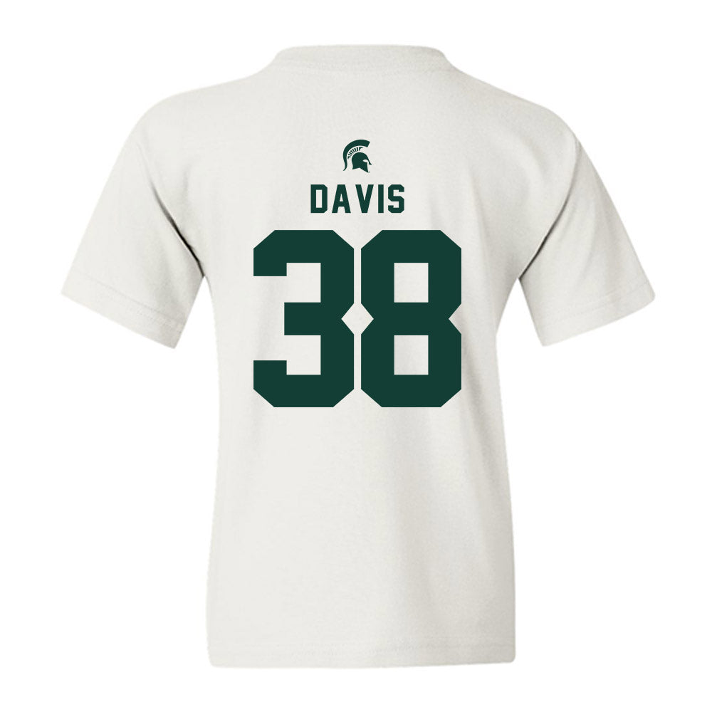 Michigan State - NCAA Football : Dorian Davis - Classic Shersey Youth T-Shirt-1