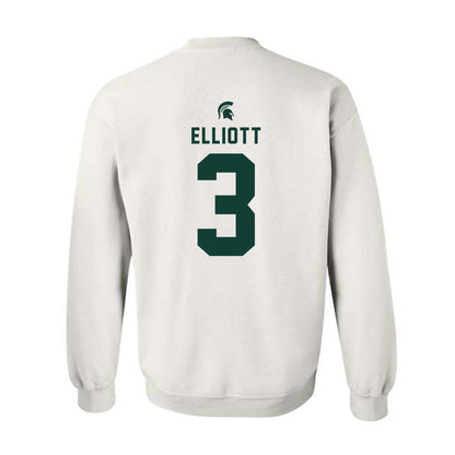 Michigan State - NCAA Women's Basketball : Gabrielle Elliott - Classic Shersey Crewneck Sweatshirt-1