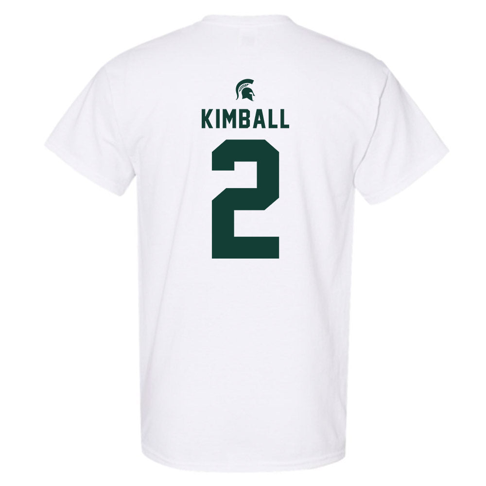Michigan State - NCAA Women's Basketball : Abbey Kimball - Classic Shersey T-Shirt-1