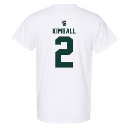Michigan State - NCAA Women's Basketball : Abbey Kimball - Classic Shersey T-Shirt-1