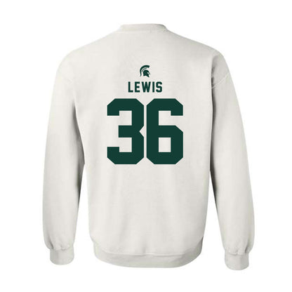 Michigan State - NCAA Football : Brandon Lewis - Classic Shersey Crewneck Sweatshirt-1