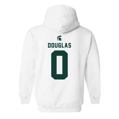 Michigan State - NCAA Women's Basketball : Sinai Douglas - Classic Shersey Hooded Sweatshirt-1