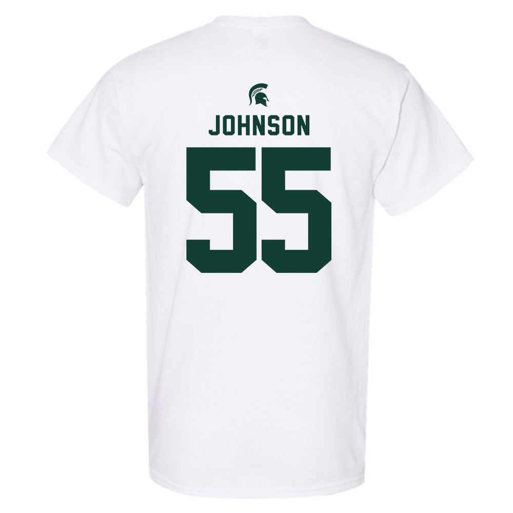 Michigan State - NCAA Football : Rakeem Johnson - Classic Shersey T-Shirt-1