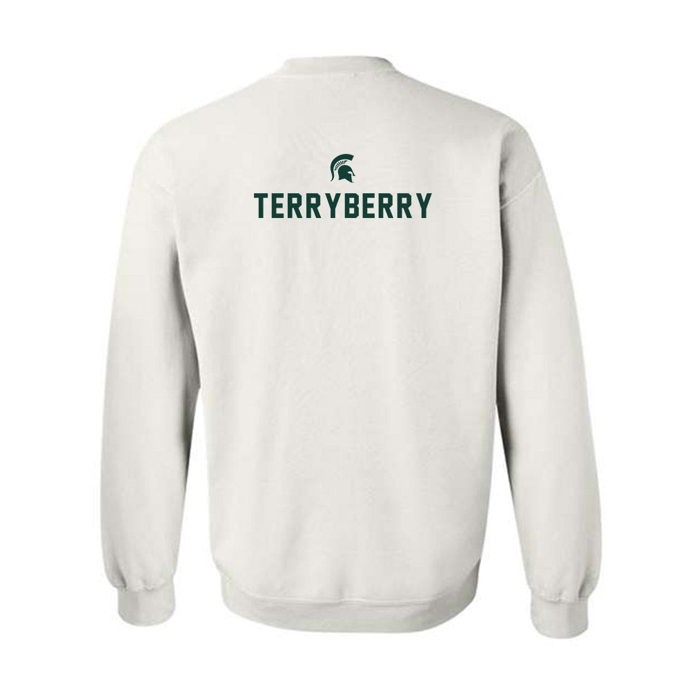 Michigan State - NCAA Men's Cross Country : Dylan Terryberry - Classic Shersey Crewneck Sweatshirt-1