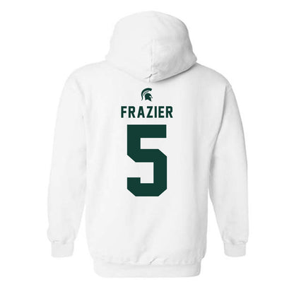 Michigan State - NCAA Football : Makhi Frazier - Classic Shersey Hooded Sweatshirt-1