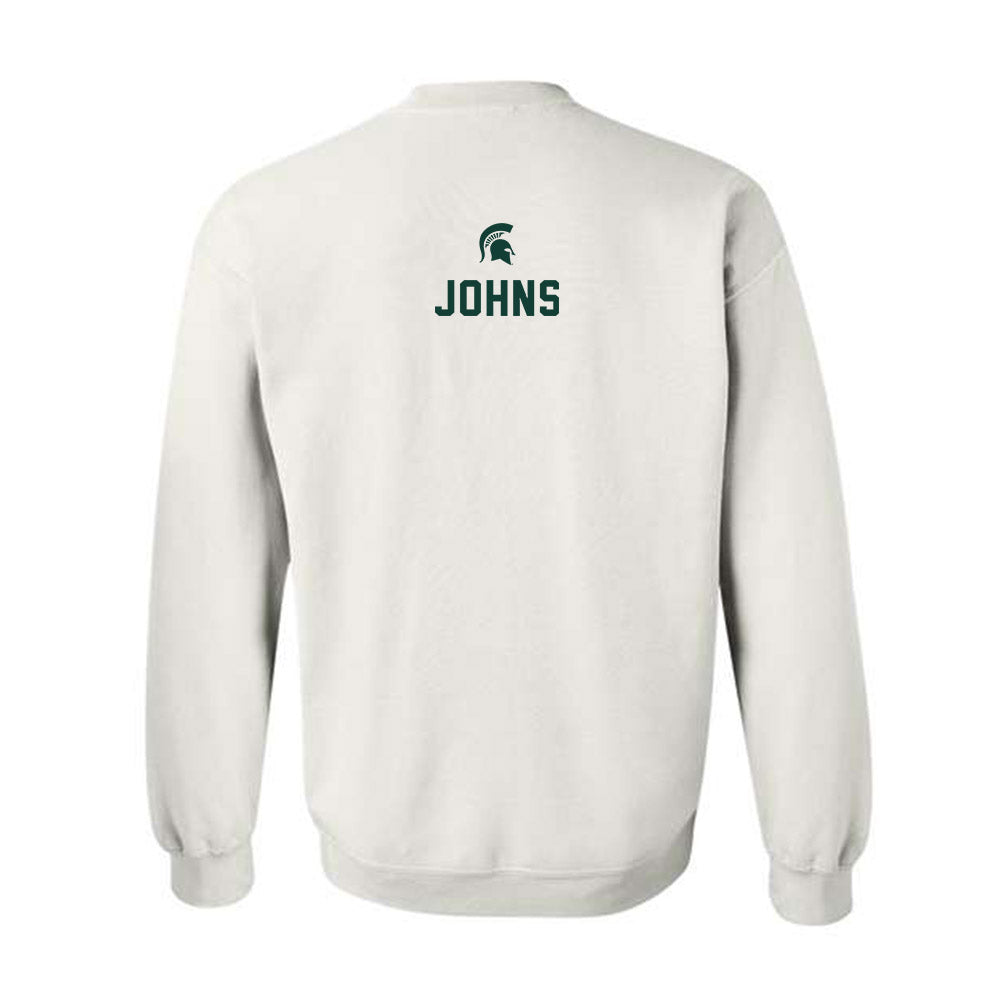 Michigan State - NCAA Women's Track & Field : Makenzie Johns - Classic Shersey Crewneck Sweatshirt-1