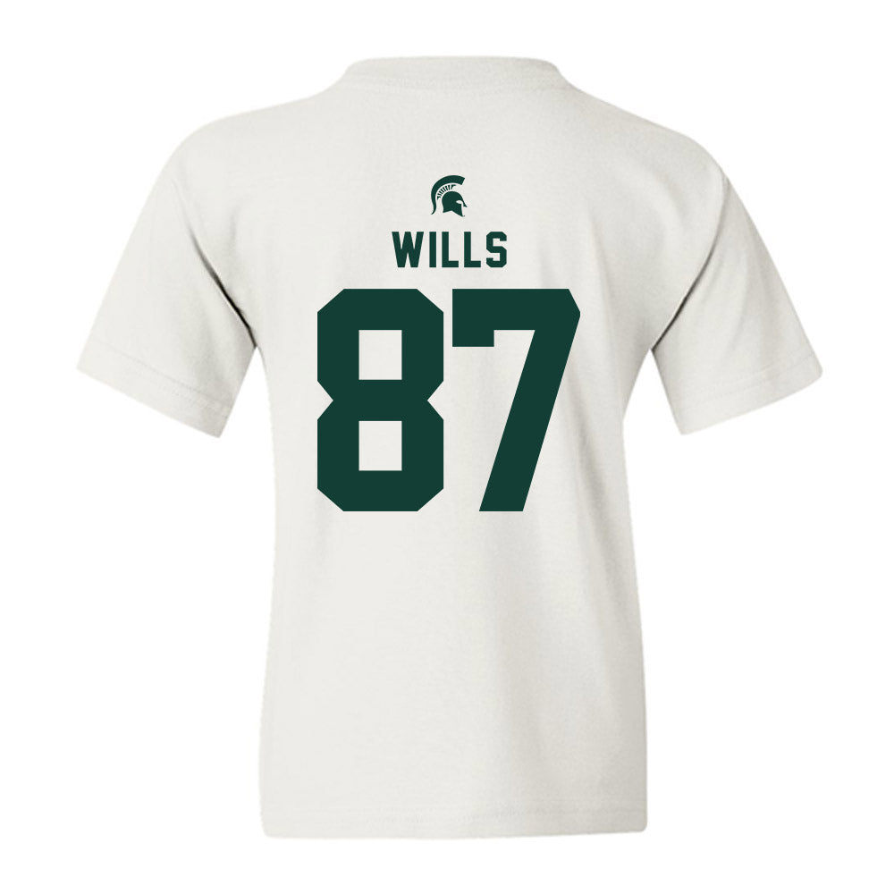 Michigan State - NCAA Football : Jack Wills - Classic Shersey Youth T-Shirt-1