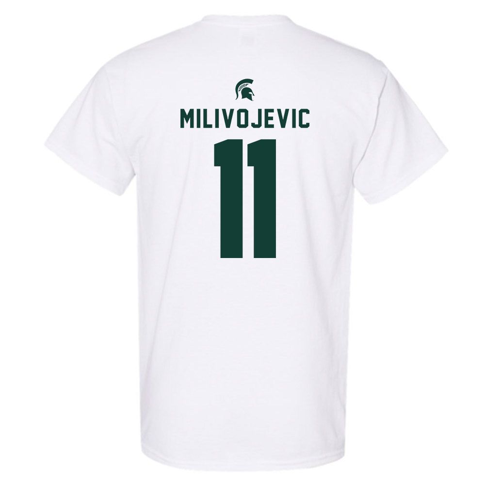 Michigan State - NCAA Football : Alessio Milivojevic - Classic Shersey T-Shirt-1