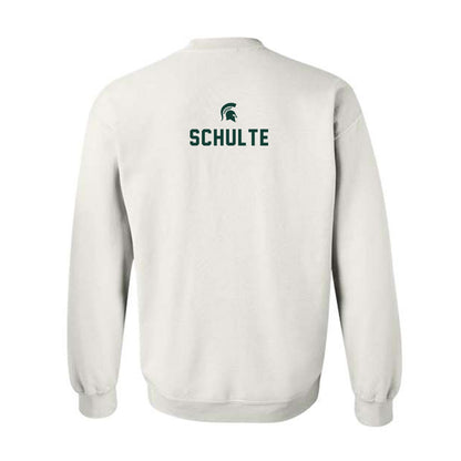 Michigan State - NCAA Women's Gymnastics : Skyla Schulte - Classic Shersey Crewneck Sweatshirt-1