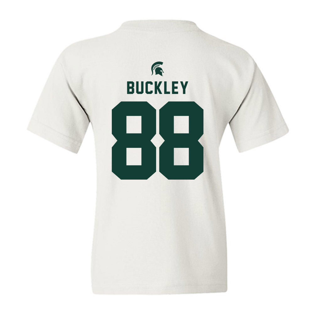 Michigan State - NCAA Football : Ruquan Buckley - Classic Shersey Youth T-Shirt-1