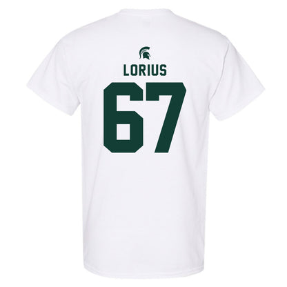 Michigan State - NCAA Football : Hayden Lorius - Classic Shersey T-Shirt-1