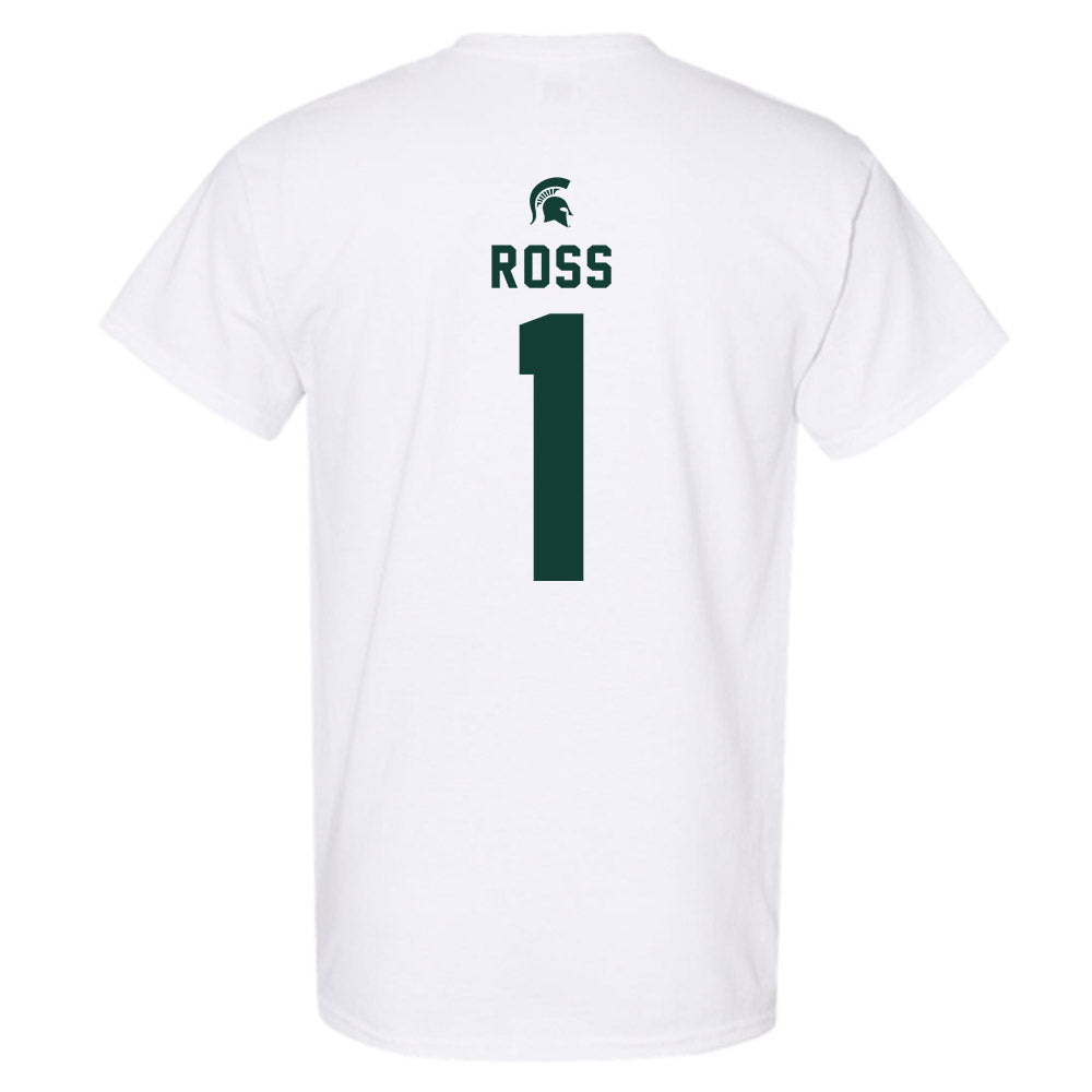 Michigan State - NCAA Softball : Alexis Ross - Classic Shersey T-Shirt-1