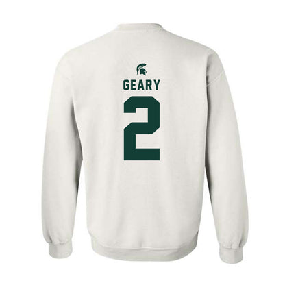 Michigan State - NCAA Men's Ice Hockey : Patrick Geary - Classic Shersey Crewneck Sweatshirt-1