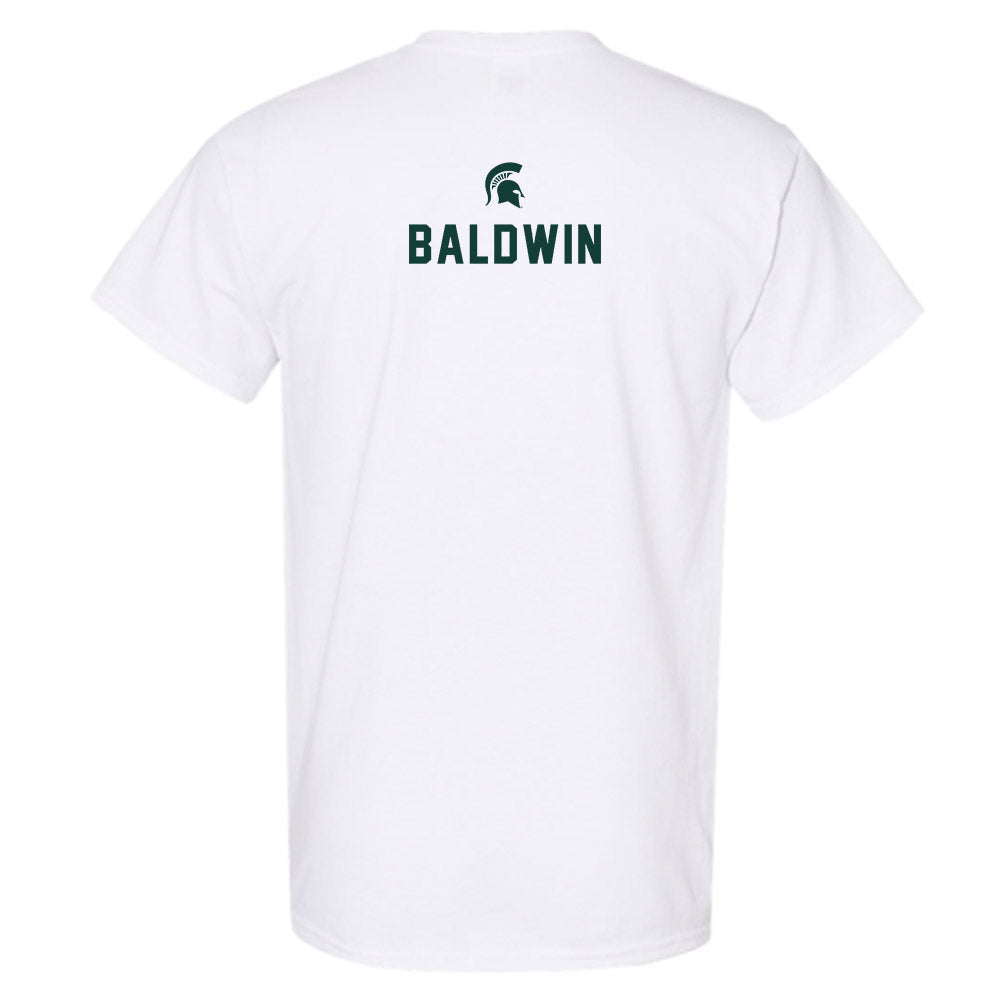 Michigan State - NCAA Men's Ice Hockey : Heath Baldwin - Classic Shersey T-Shirt-1