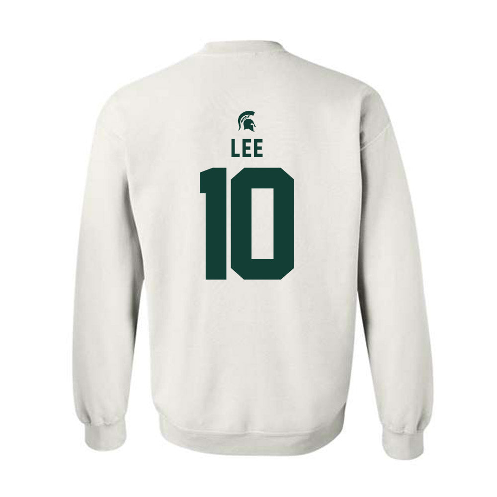 Michigan State - NCAA Softball : Macy Lee - Classic Shersey Crewneck Sweatshirt-1