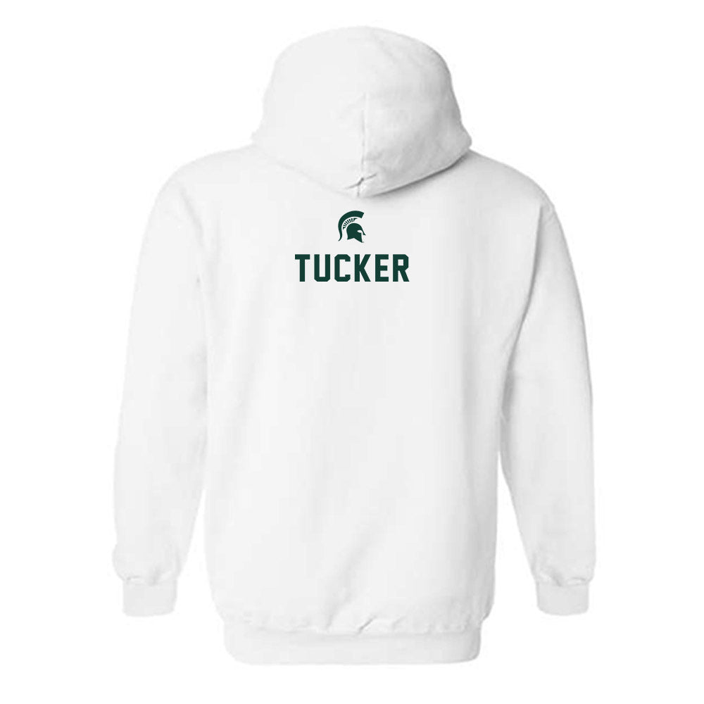 Michigan State - NCAA Women's Gymnastics : Makayla Tucker - Classic Shersey Hooded Sweatshirt-1