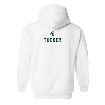 Michigan State - NCAA Women's Gymnastics : Makayla Tucker - Classic Shersey Hooded Sweatshirt-1