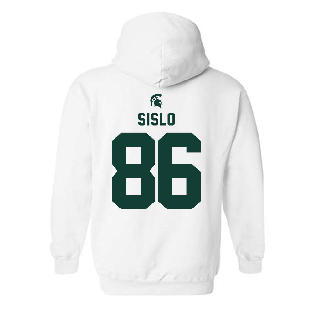 Michigan State - NCAA Football : Blake Sislo - Classic Shersey Hooded Sweatshirt-1