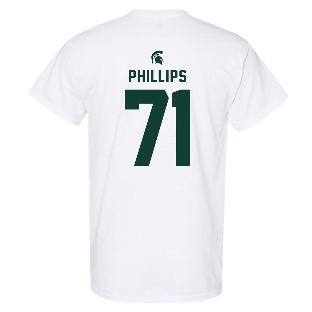Michigan State - NCAA Football : Kristian Phillips - Classic Shersey T-Shirt-1
