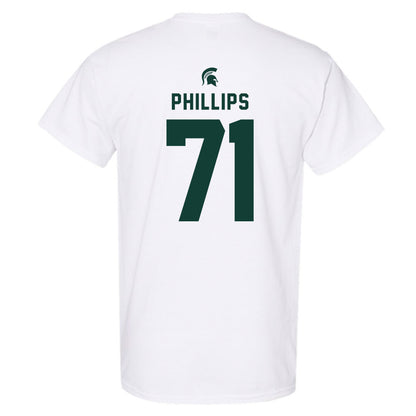 Michigan State - NCAA Football : Kristian Phillips - Classic Shersey T-Shirt-1