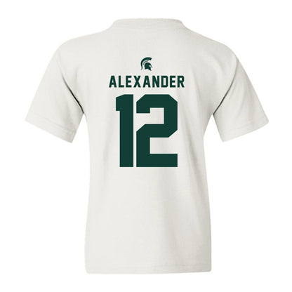 Michigan State - NCAA Women's Basketball : Isa Alexander - Classic Shersey Youth T-Shirt-1