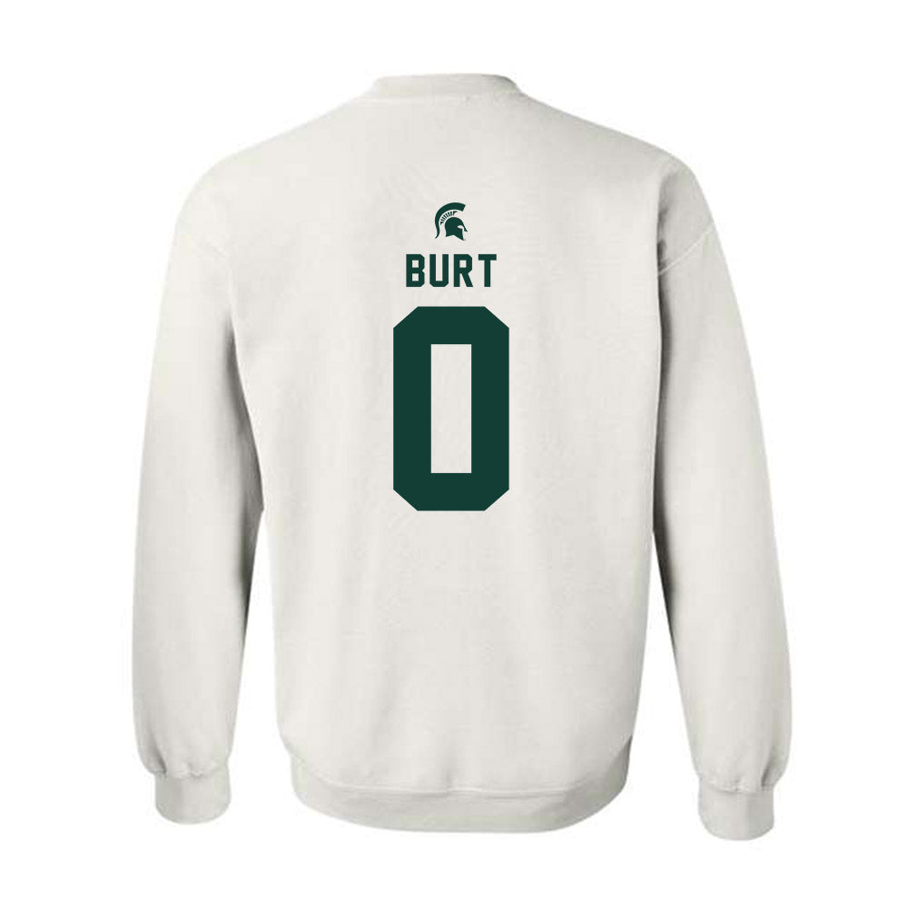 Michigan State - NCAA Football : Nijhay Burt - Classic Shersey Crewneck Sweatshirt-1