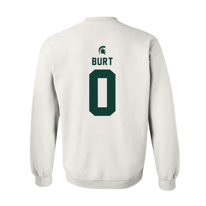 Michigan State - NCAA Football : Nijhay Burt - Classic Shersey Crewneck Sweatshirt-1