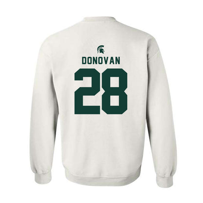 Michigan State - NCAA Baseball : Aidan Donovan - Classic Shersey Crewneck Sweatshirt-1
