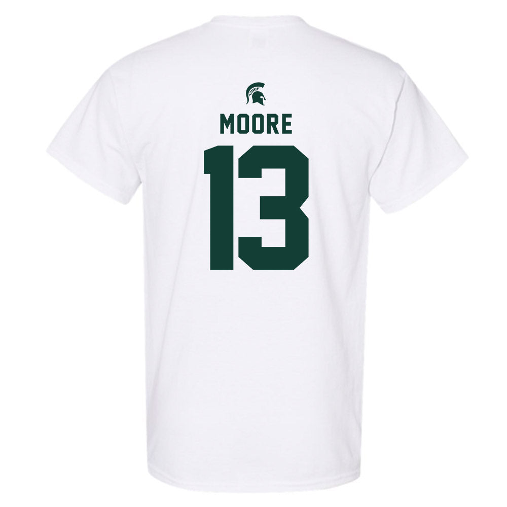 Michigan State - NCAA Women's Volleyball : Aliyah Moore - Classic Shersey T-Shirt-1