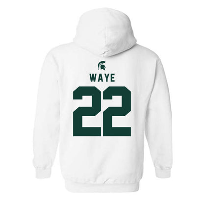 Michigan State - NCAA Women's Volleyball : Carmen Waye - Classic Shersey Hooded Sweatshirt-1