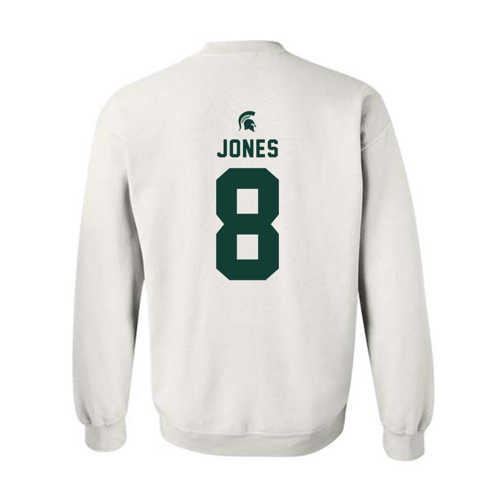 Michigan State - NCAA Football : Anthony Jones - Classic Shersey Crewneck Sweatshirt-1