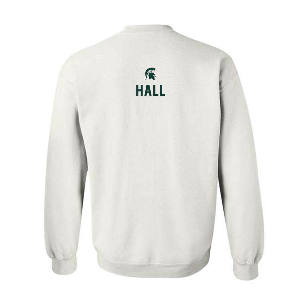 Michigan State - NCAA Women's Track & Field : Anyssa Hall - Classic Shersey Crewneck Sweatshirt-1