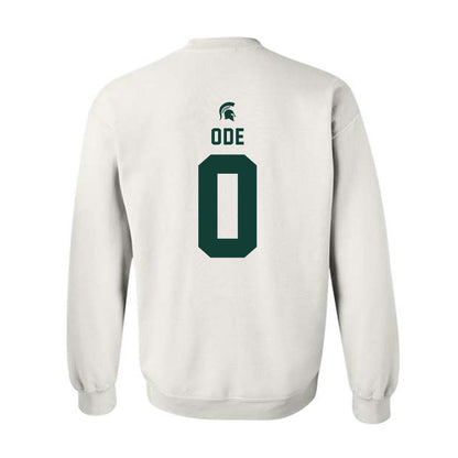Michigan State - NCAA Women's Basketball : Jordan Ode - Classic Shersey Crewneck Sweatshirt-1
