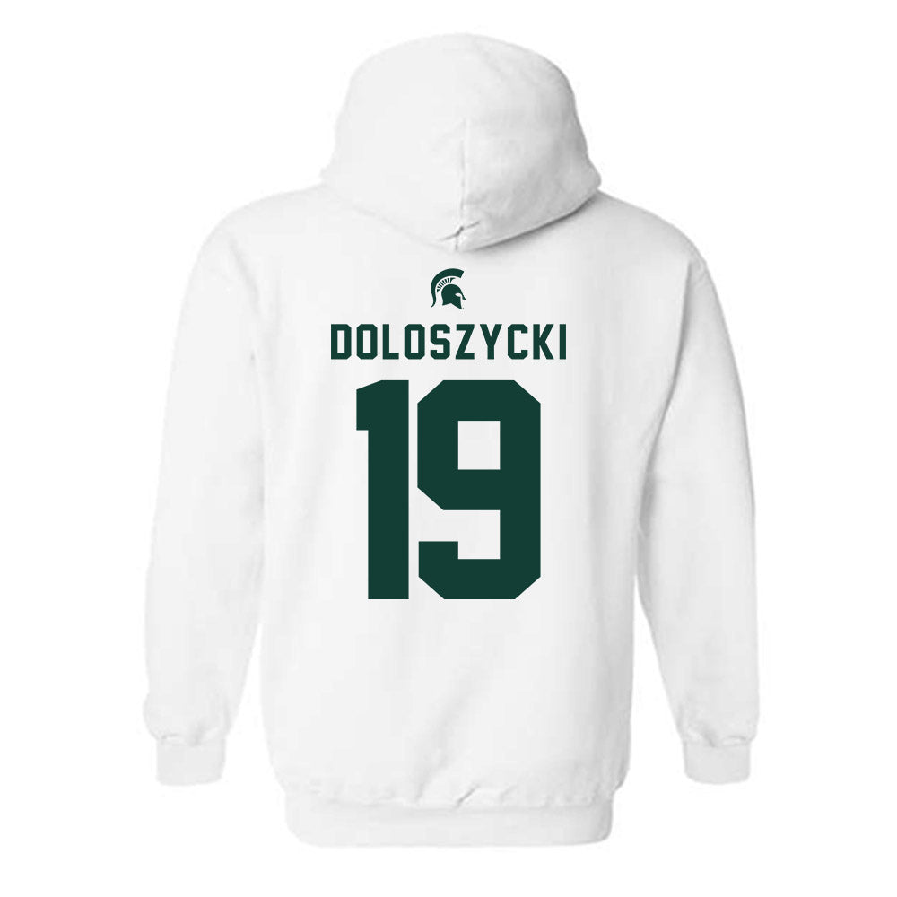 Michigan State - NCAA Softball : Sydney Doloszycki - Classic Shersey Hooded Sweatshirt-1