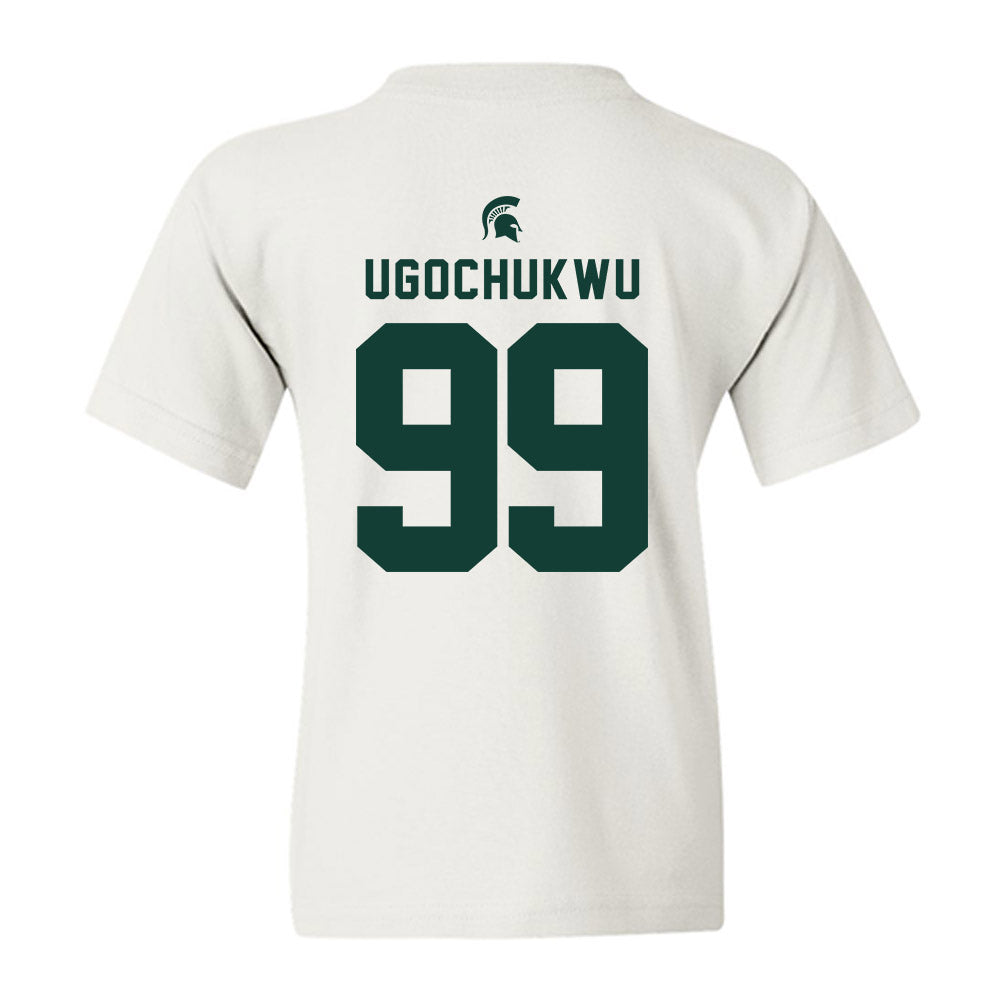 Michigan State - NCAA Men's Basketball : Divine-Collins Ugochukwu - Classic Shersey Youth T-Shirt-1