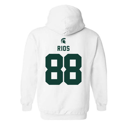 Michigan State - NCAA Football : Kai Rios - Classic Shersey Hooded Sweatshirt-1