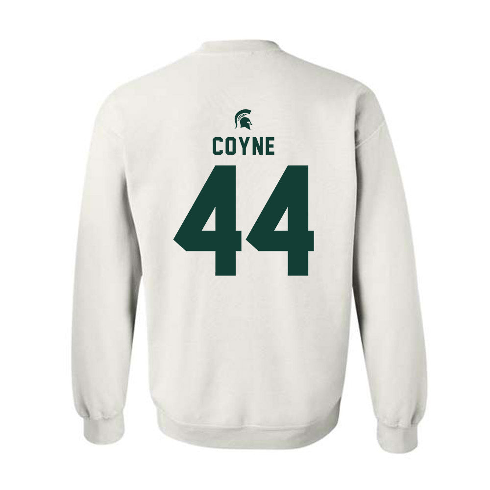 Michigan State - NCAA Football : Jay Coyne - Classic Shersey Crewneck Sweatshirt-1