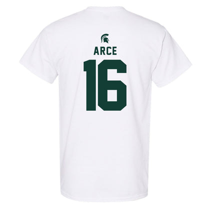 Michigan State - NCAA Men's Soccer : Colin Arce - Classic Shersey T-Shirt-1