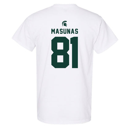 Michigan State - NCAA Football : Michael Masunas - Classic Shersey T-Shirt-1