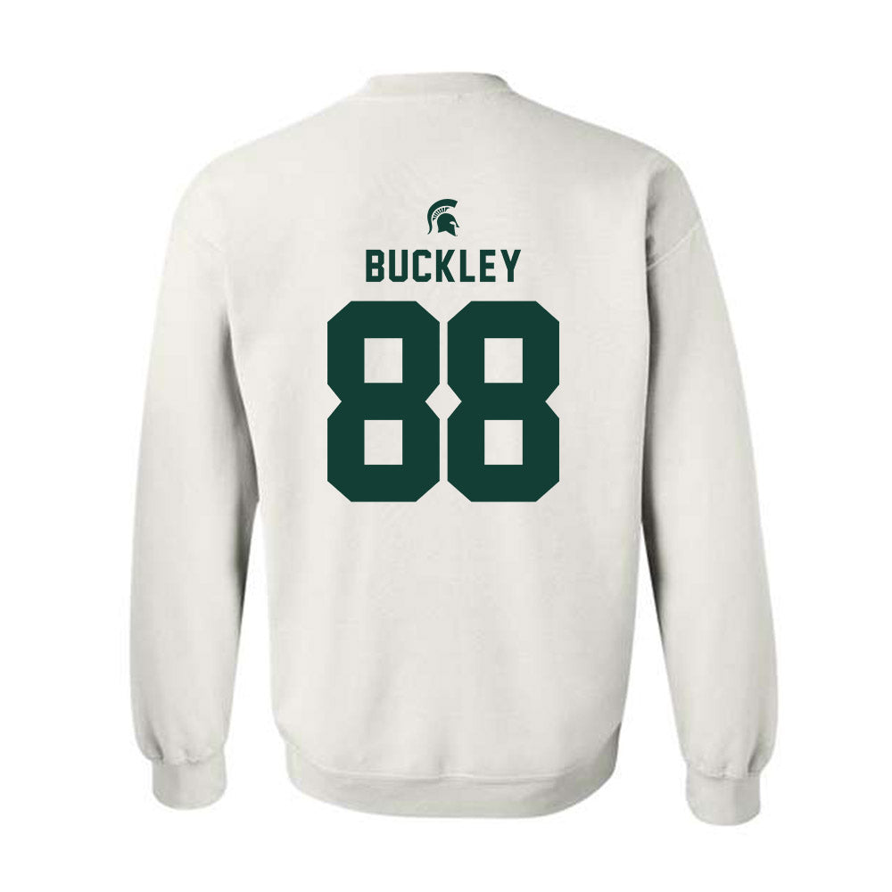 Michigan State - NCAA Football : Ruquan Buckley - Classic Shersey Crewneck Sweatshirt-1